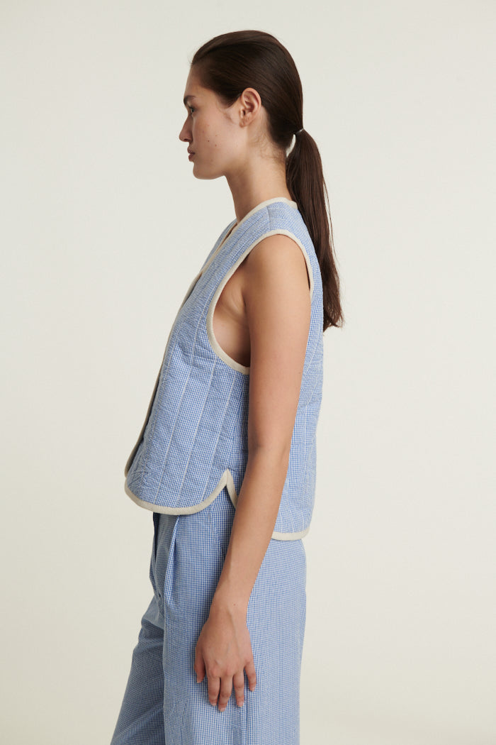 Basic Apparel Rudie Vest Veste 757 Quiet harbor